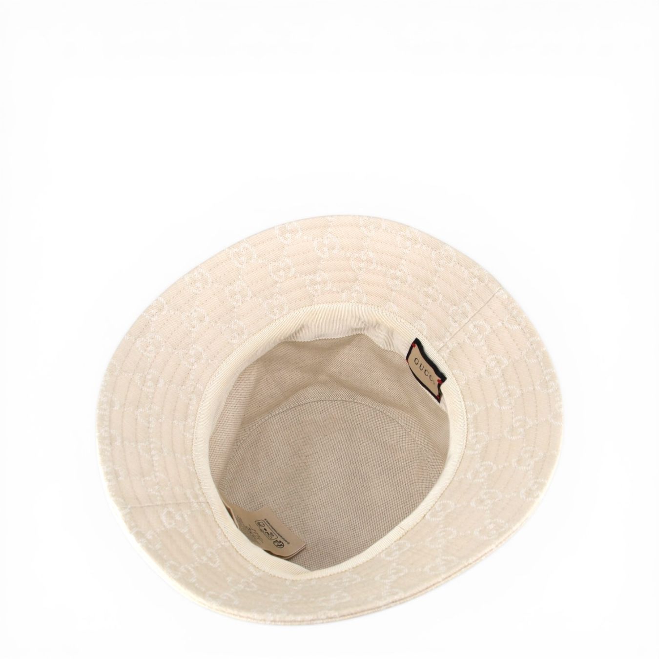 Gucci Copricapi, berretti & cappellini: Gucci Bucket hat GG beige Gr. 57 – Usato da Binningen venduto da Designerlabels 4