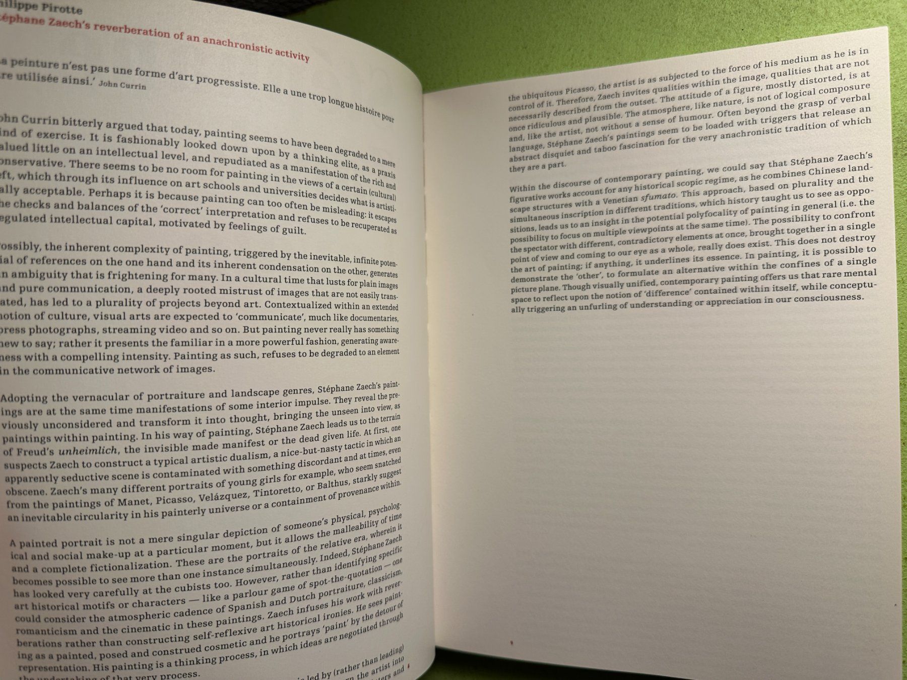 Libri: Stephane Zaech: Loyola. Peintures / Paintings. e/f – Usato da Zürich venduto da allp 3