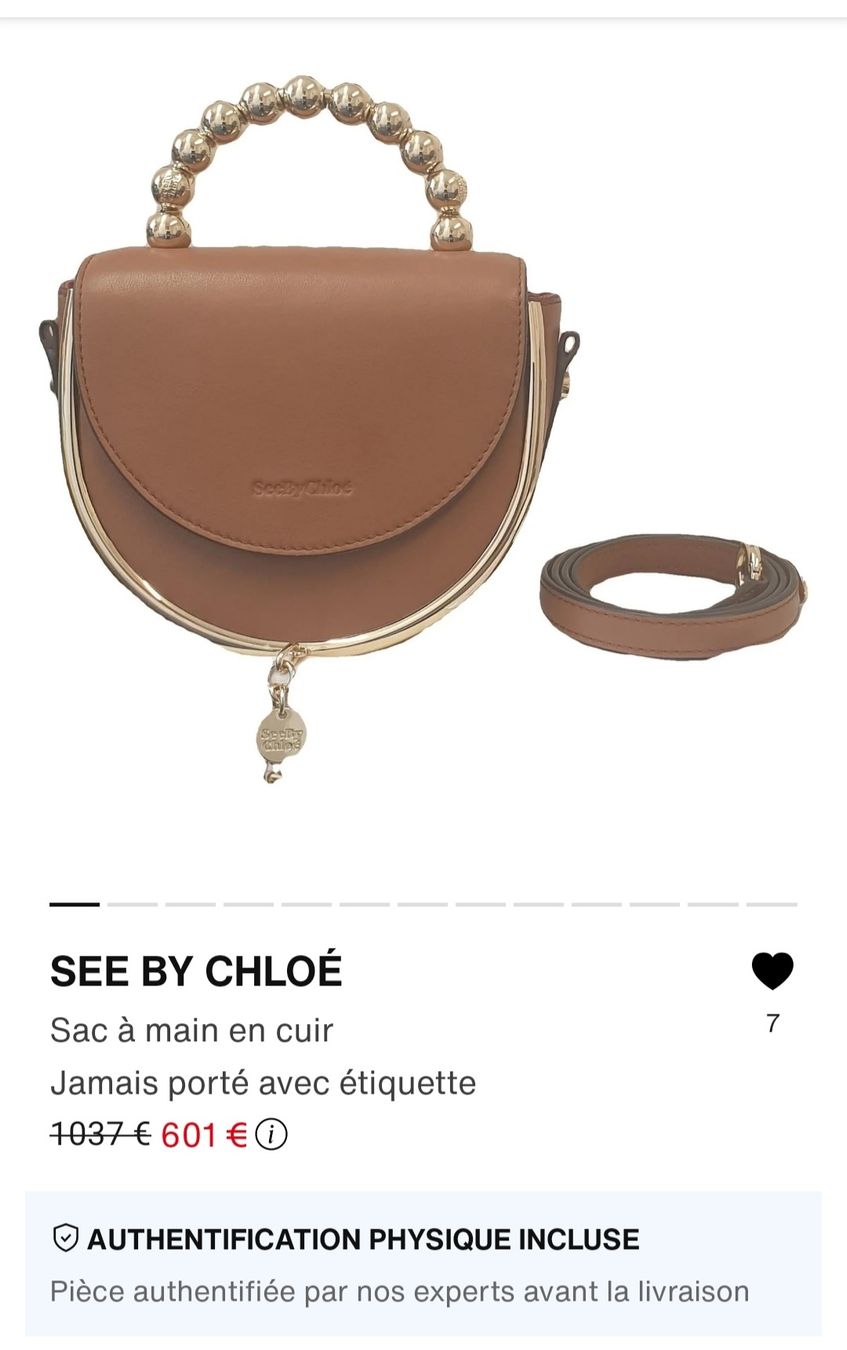 Chloé Borse da donna: Sac édition limitée See by Chloé neuf – Nuovo (secondo la descrizione) da Chêne-Bourg venduto da chsandra34 9