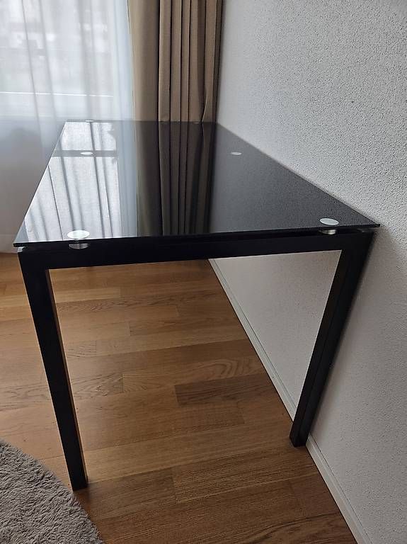 Scrivanie: Bürotisch Glasplatte schwarz – Usato da Emmenbrücke venduto da DA90 2