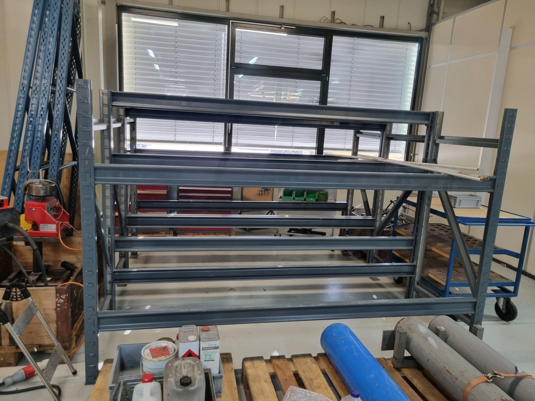 Regale: 3 Stk. Schwerlastregal / Palettenregal – Gebraucht aus Deitingen von RRD2010 1