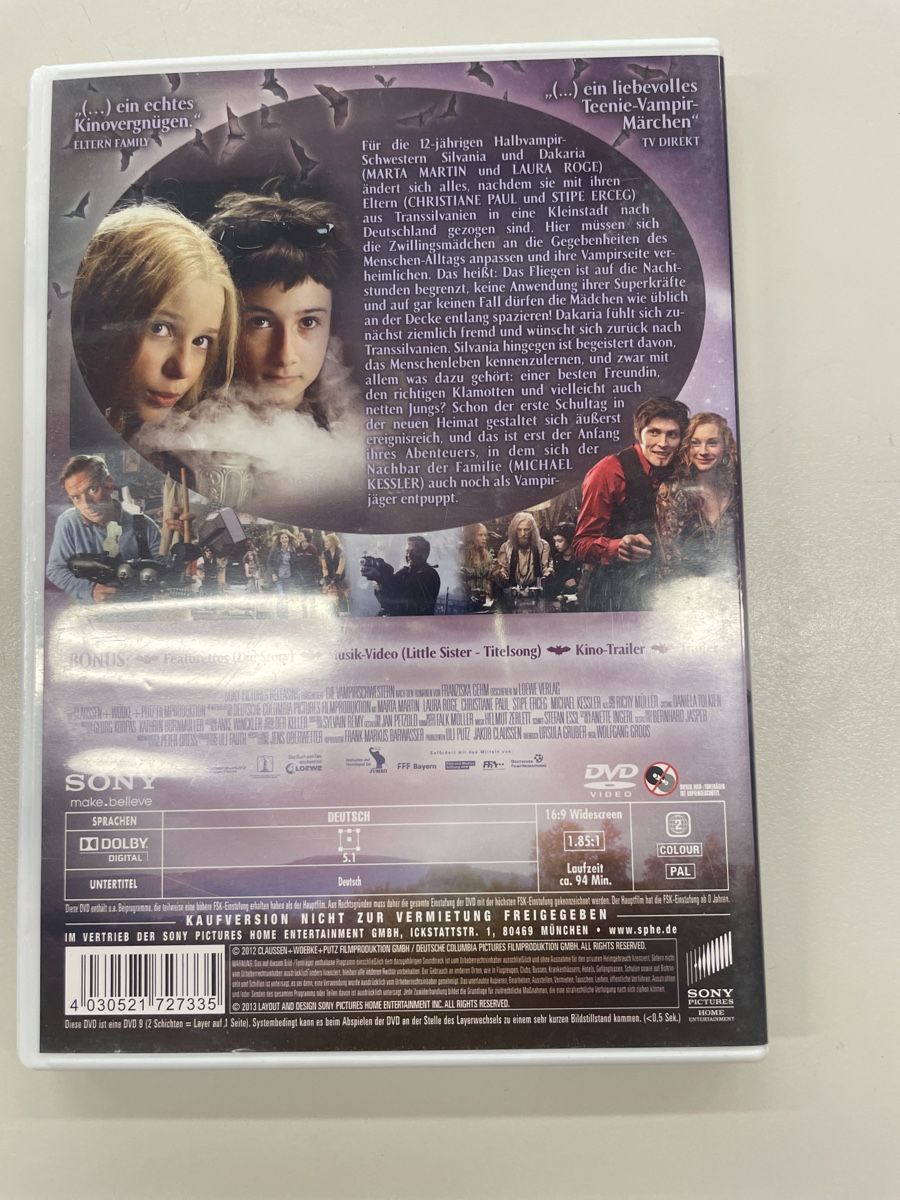 Alle DVDs: Die Vampirschwestern DVD – Gebraucht aus Therwil von rubininio 1