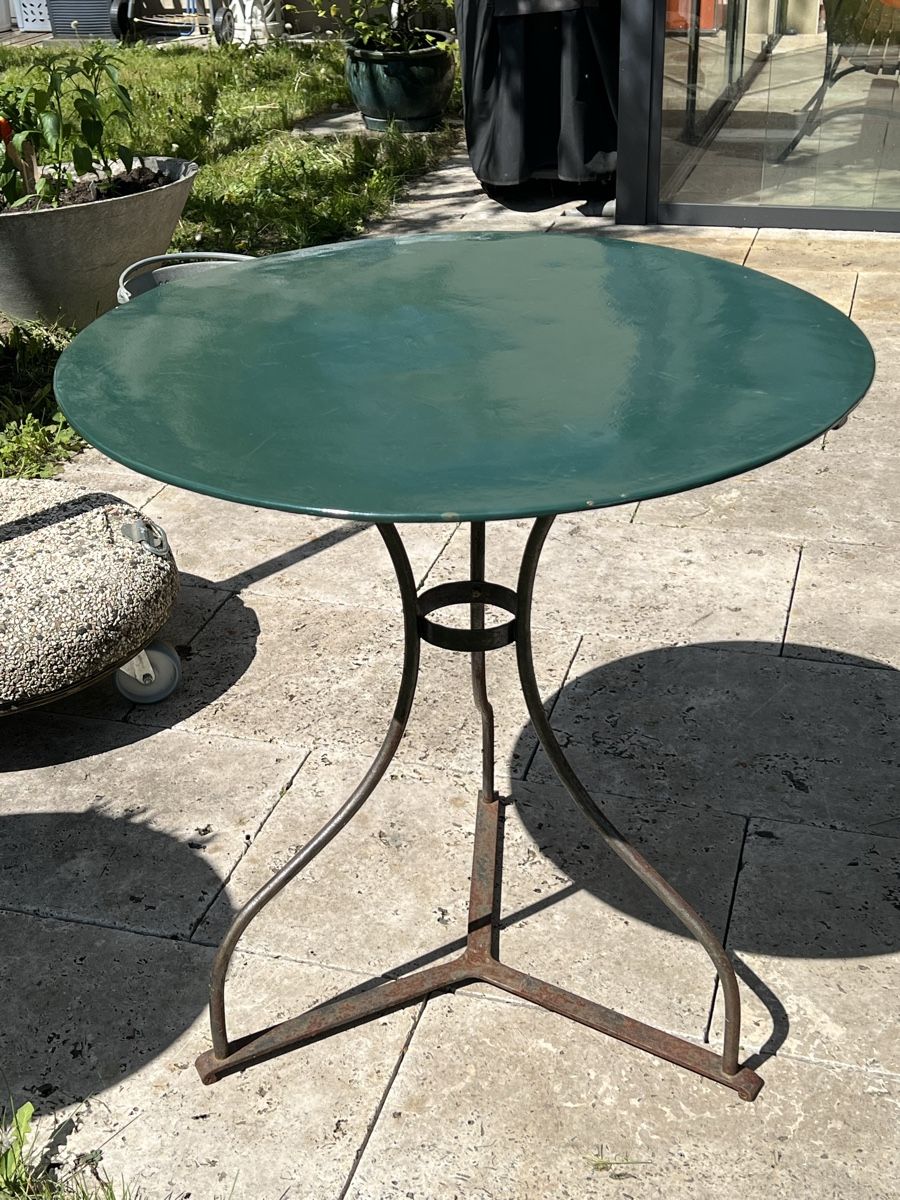 Tables: Art Deco Gartentisch aus Eisen – D'occasion à Wabern par La-Vitrine 4
