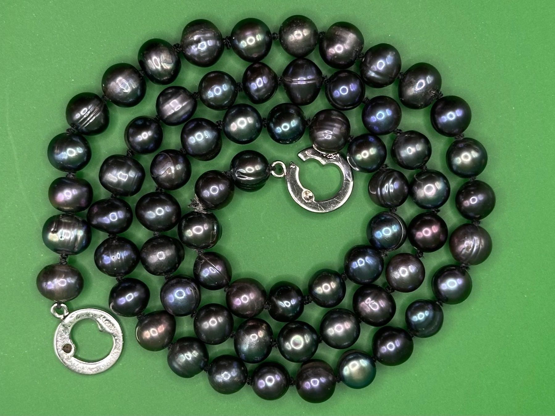Catenine: Tahitiperlenkette | schwarze Perlen – Usato da Olten venduto da Julia.Ramona 1