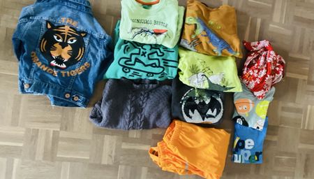 Lot de vêtements pour garçon T 110