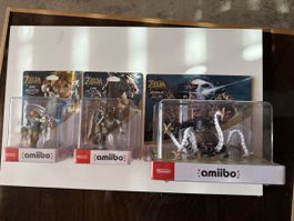 Lot de 3 figurines Amiibo Zelda Breath of the Wild - Neuf