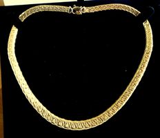 Gelbgold - Damen - Collier 18 Karat (750) 31 Gramm