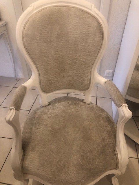 Poltrone: Ancien fauteuil relooké – Usato da Chézard St Martin venduto da schmitt 4
