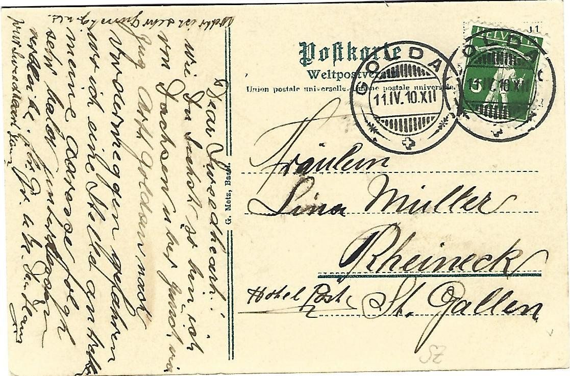Cartoline postali: Goldau Bahnhof Dampflock – Usato da Wetzikon ZH venduto da Brulu100 1