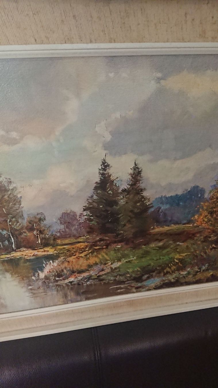 Tableaux: Bild auf Holzplatte – D'occasion à Rorschacherberg par a.mang 1