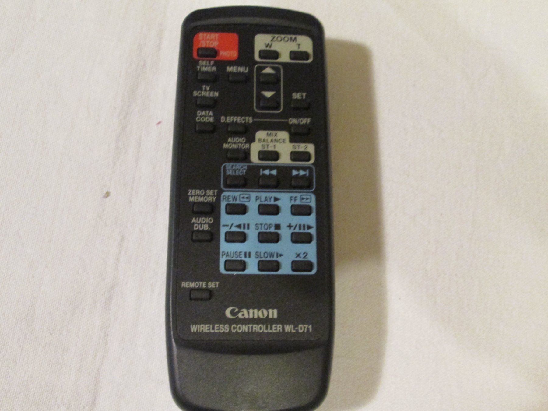 Canon Telecomandi: Télécommande Canon WL-D71 Occasion (62) – Usato da La Chaux-de-Fonds venduto da Marteaux