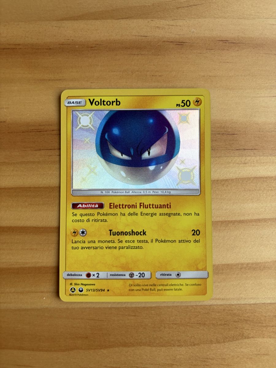 Pokémon Carte collezionabili: Voltorb #SV13 Pokemon Hidden Fates – Nuovo (secondo la descrizione) da Bever venduto da vyn_90
