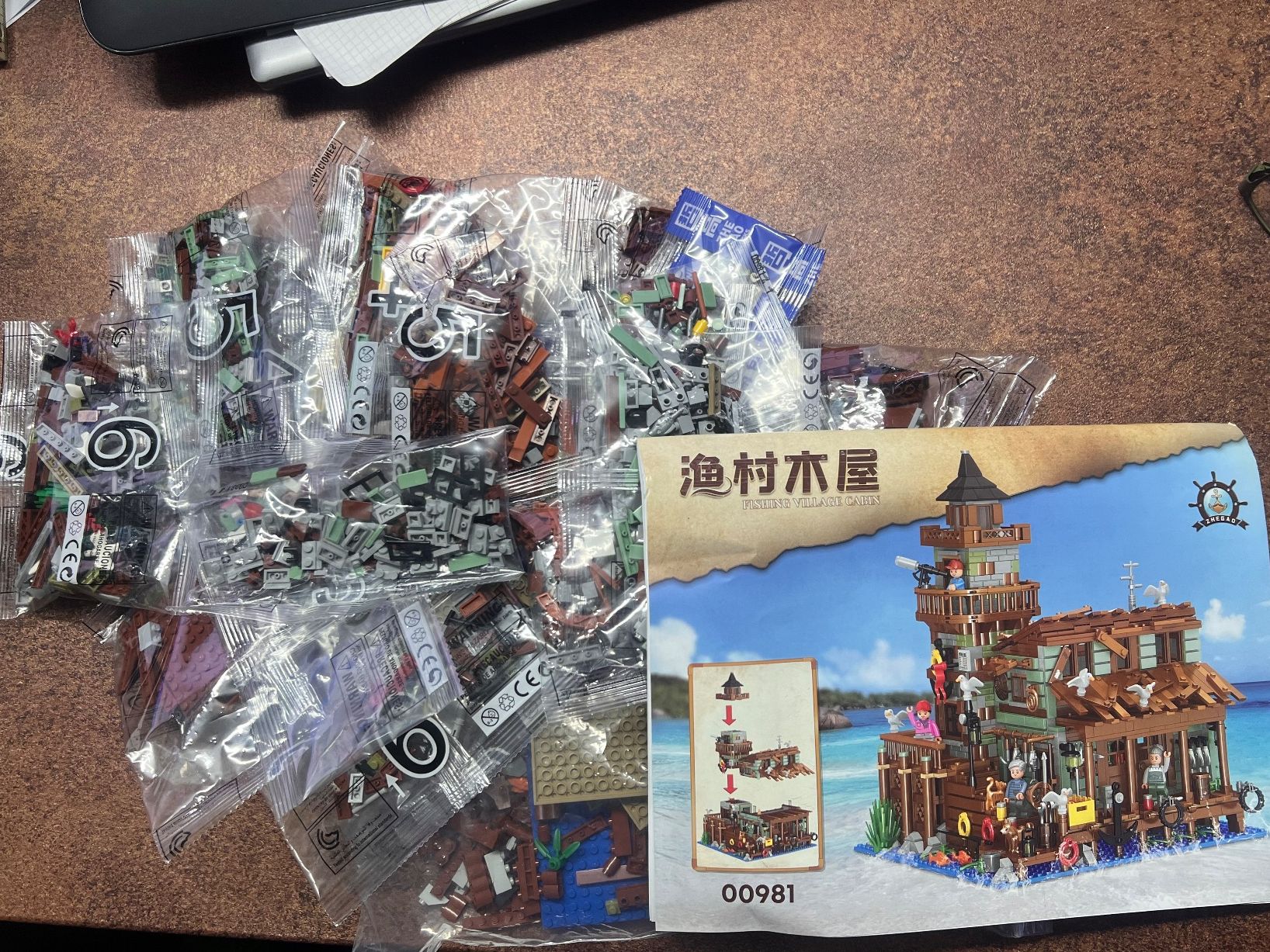 Spielzeuge: Fisching Village 3 Sets – Neu und originalverpackt aus Gempen von Oldstyle