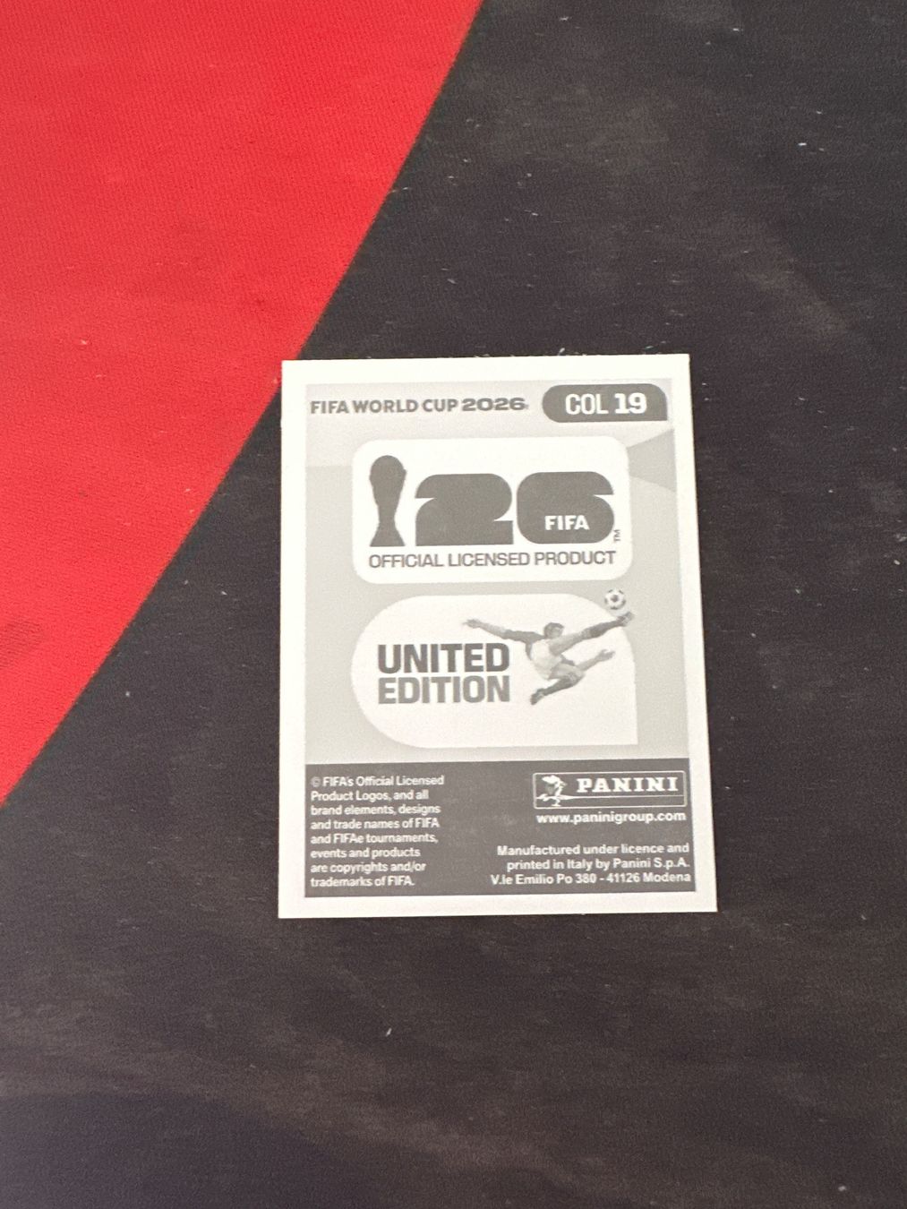 Panini Sammelbilder & Trading cards: Panini FIFA WM 2026 Sticker - COL 19 – Gebraucht aus Sulz AG von DealWerk 1