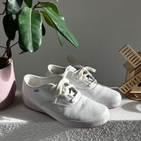 Weisse Keds Lederschuhe, Grösse 40
