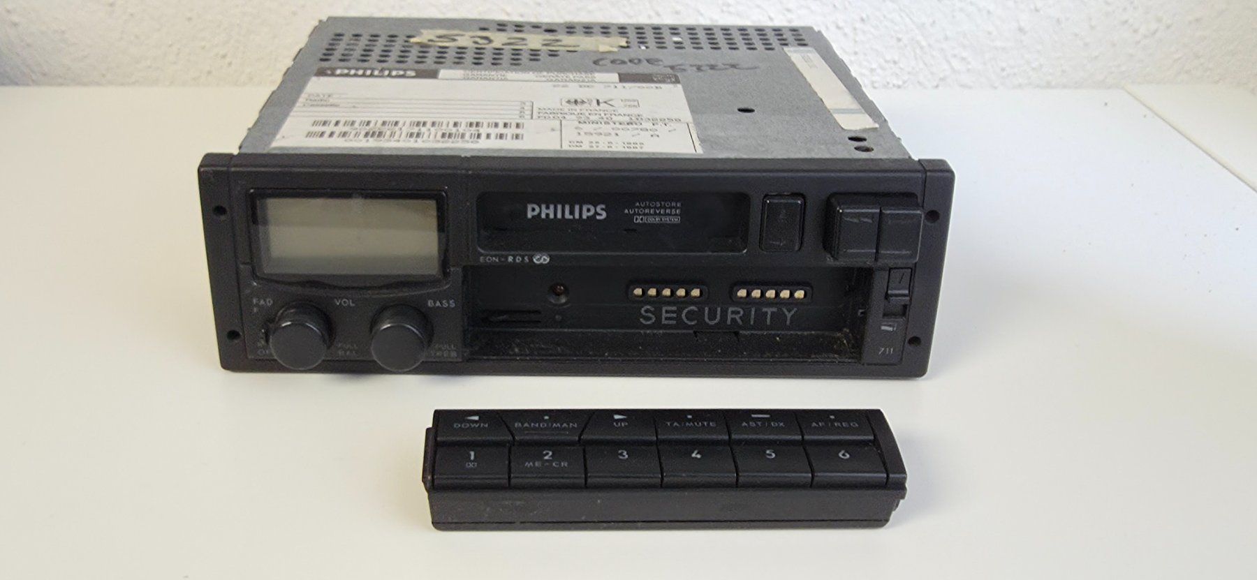 Philips Radio: Philips DC-711Autoradio Oldtimer Rarität – Usato da Heimenhausen venduto da rovermini 1