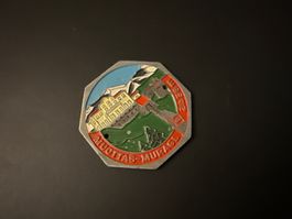 Stocknagel Plakette unbiegsam sehr alt Sammlung Schweiz🤩
