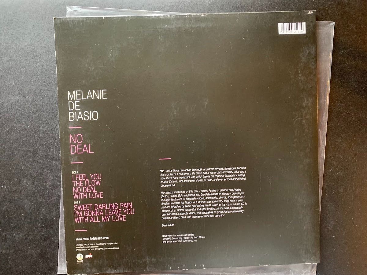 Dischi in vinile: Mélanie Dibiasco - No deal – Usato da Fribourg venduto da jimiJ13 1