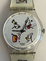 Collector SWATCH 2001 logo Montreux Jazz Festival