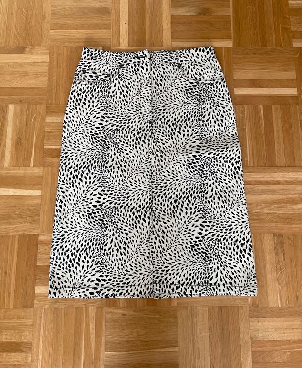Jupe Kookai Grise à Carreaux - Taille 36 - Coupe Plissée Et Doublée