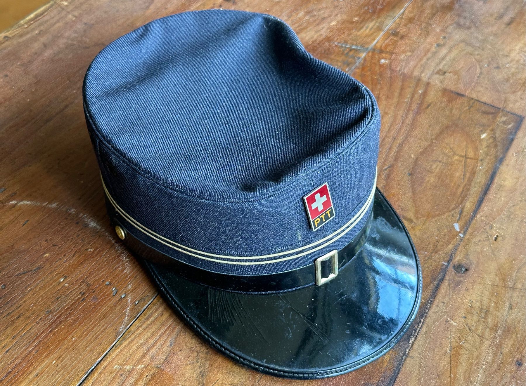 Hüte, Mützen & Caps: Alte, coole PTT Mütze, Post Schweiz – Gebraucht aus Seltisberg von quadartswiss
