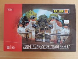 Faller Bausatz Zoo Hagenbeck Eingangstor H0