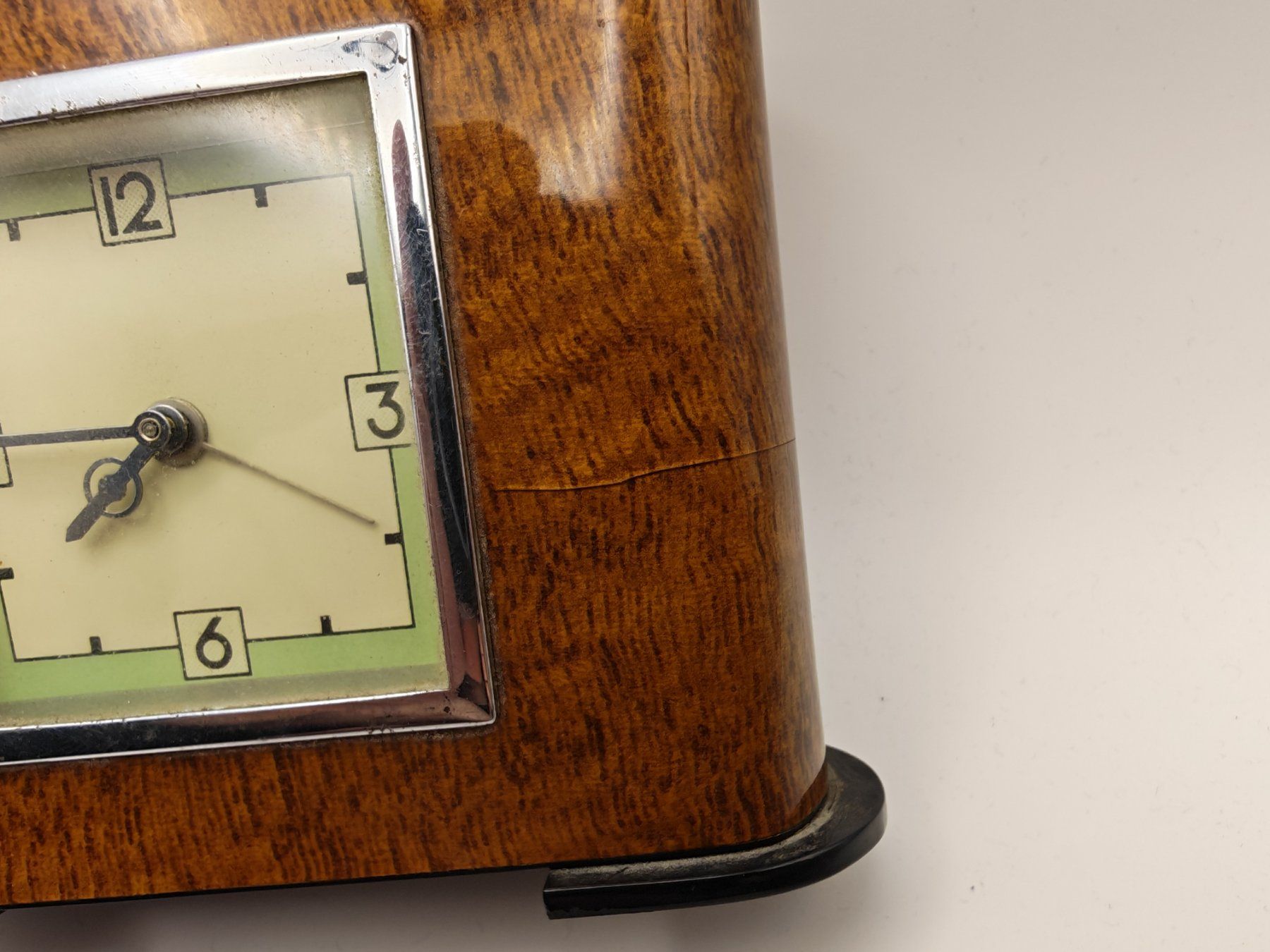 Orologi da terra & Orologi da parete: Tischuhr Holz Art Deco – Usato da Thun venduto da Kankii 2