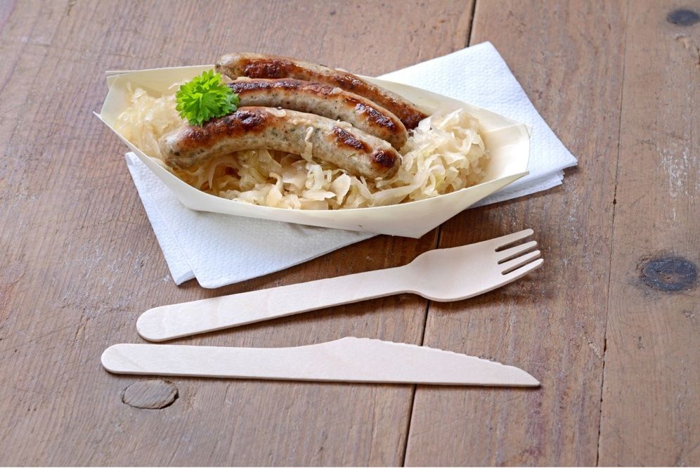 Forchette: Holzbesteck - Holzgabeln, 1000 Stück – Nuovo e nell'imballaggio originale da Bülach venduto da RockBottomOffTheRamp 2