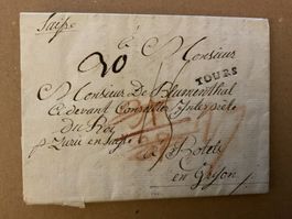 1782 Brief mit Inhalt von Frankreich - Rotels (GR) Siegel