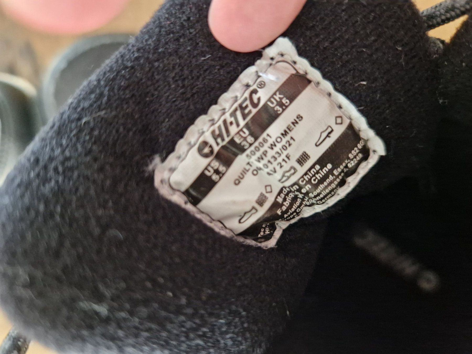 Hi-Tec Damenschuhe: HI-TEC Damen Winterschuhe Gr. 36 schwarz – Gebraucht aus Boswil von yvonne74 1