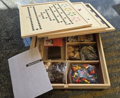 Holz-Spielesammlung 100+ Spiele Neu 100% komplett