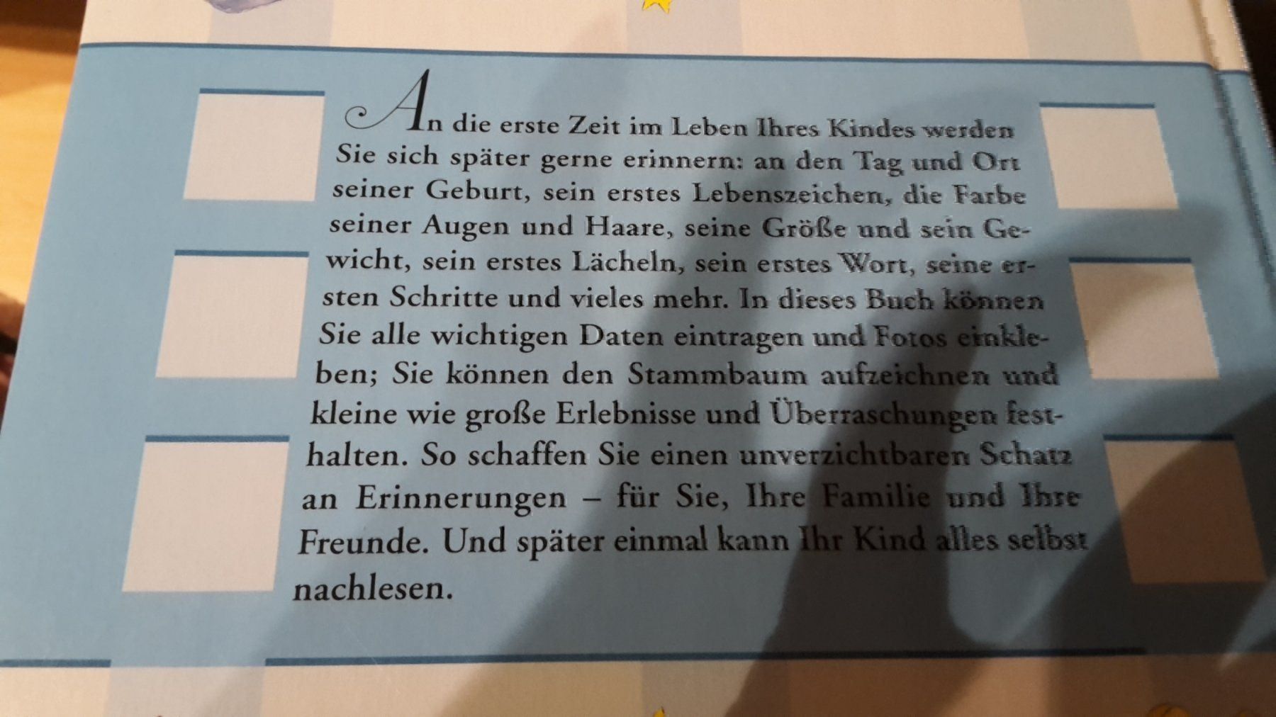 Alben: Unser Babyalbum hellblau – Neu (gemäss Beschreibung) aus Schwarzenburg von Flamingo07 3