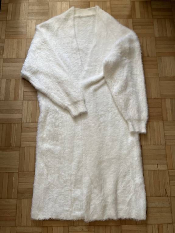 Vestes: Damen Strickjacke lang weiss – D'occasion à Zürich par rit_g825 1
