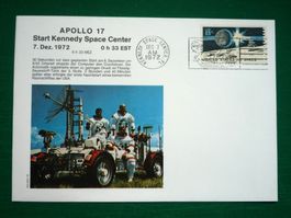 Ersttagsbrief Apollo 17 Start Kennedy Space C., 7. Dez. 1972