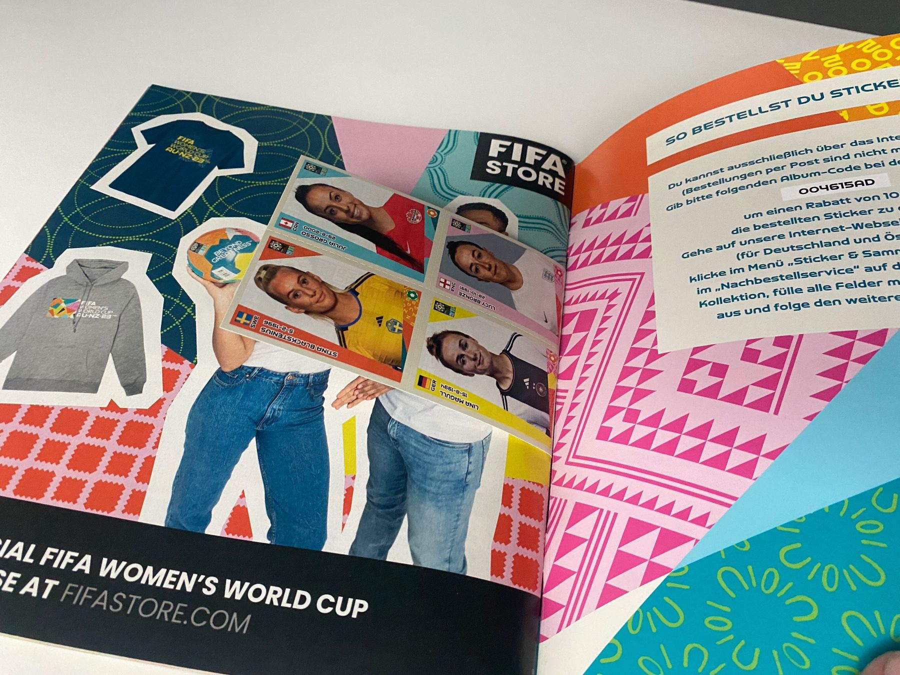 Panini Album: Panini Leeralbum WM 2023 – Usato da Hergiswil LU venduto da FcMalkov 6