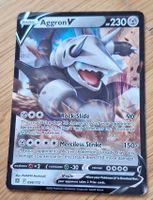 Pokemon Karte Aggron V gebraucht