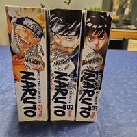 Naruto Massiv Manga 1-3, Komplett, Deutsch, Top Zustand