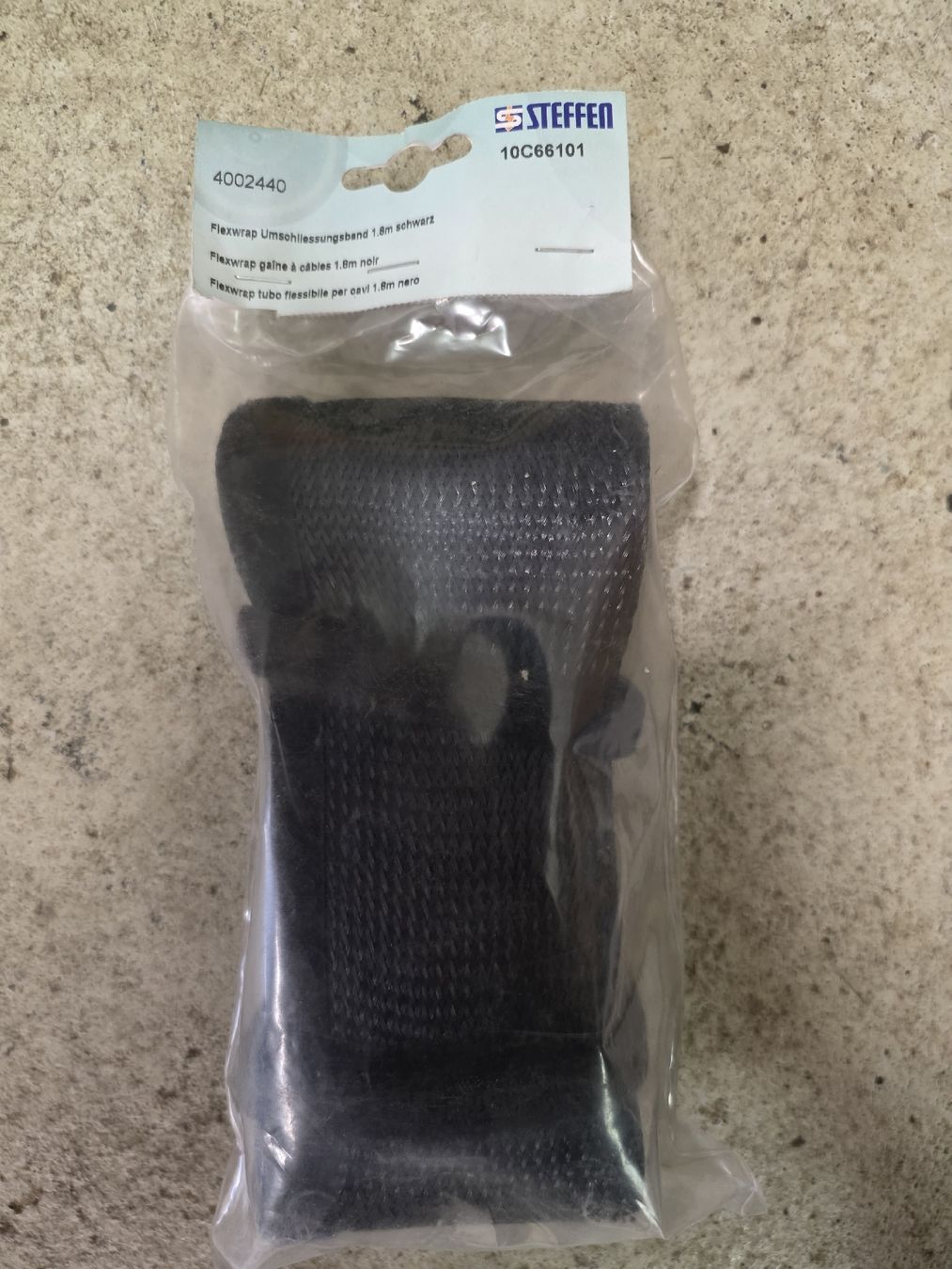 Nastri decorativi: Steffen Flexwrap Umschlingungsband 1.8m schwarz neu – Nuovo e nell'imballaggio originale da Bad Zurzach venduto da Schaeubli-Group