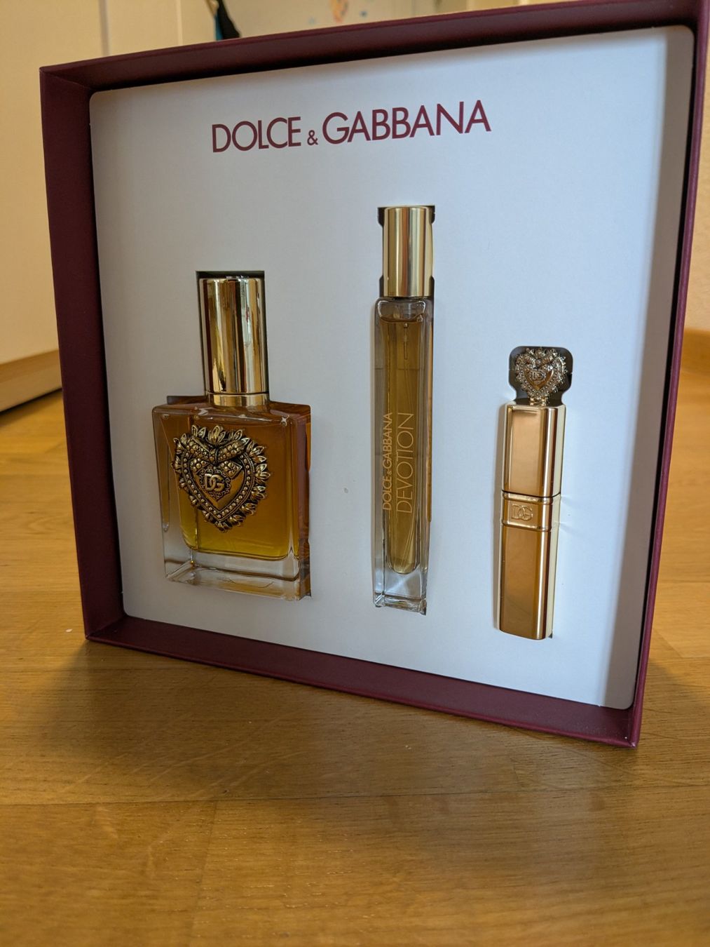Make-up: D&G Geschenkset 3-teilig Parfum+Mascara DEVOTION – Nuovo e nell'imballaggio originale da Wettingen venduto da wettingen23