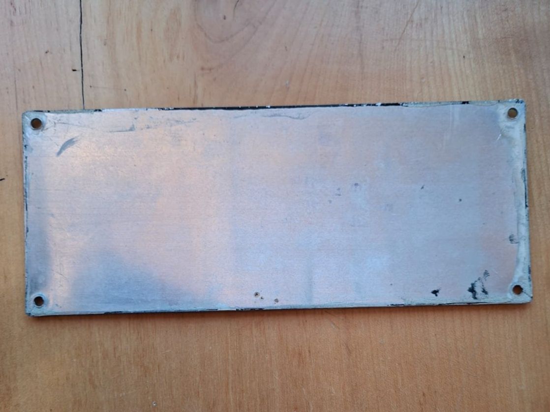 Schilder: Altes Schild – Gebraucht aus Trimbach von stillik 2