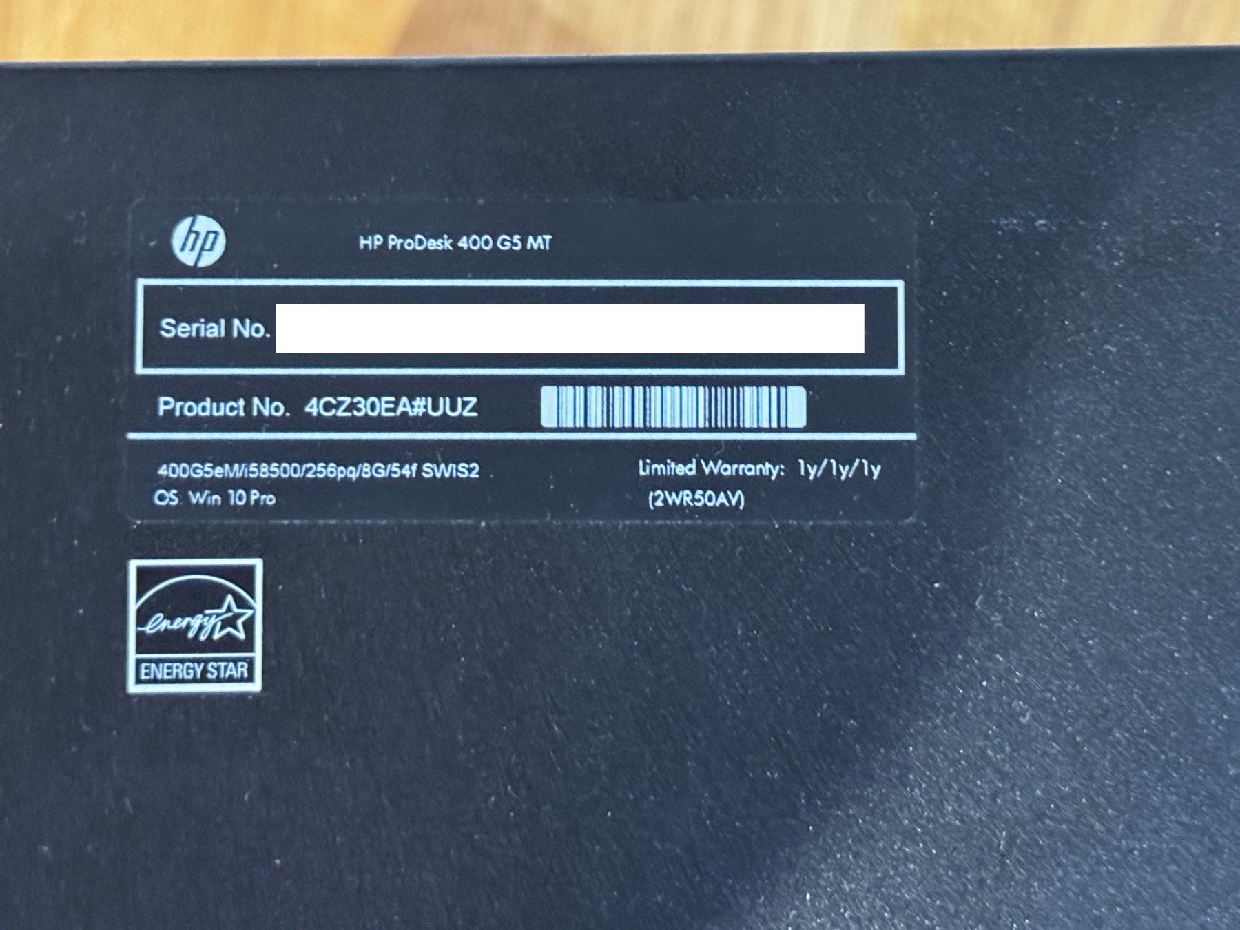 Hewlett Packard PC: HP ProDesk 400 G5 MT – Usato da Flawil venduto da lightstorm77 2