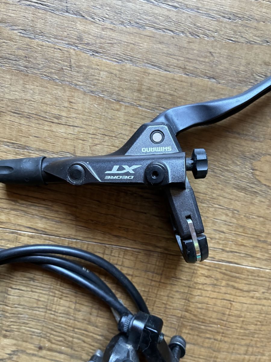 Shimano Ersatzteile: Bremshebel und Sattel Deore XT – Gebraucht aus Radelfingen b. Aarberg von peanutsli 1