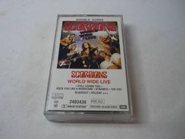 MC Rar Kassette Pop Rock - Scorpions - world wide