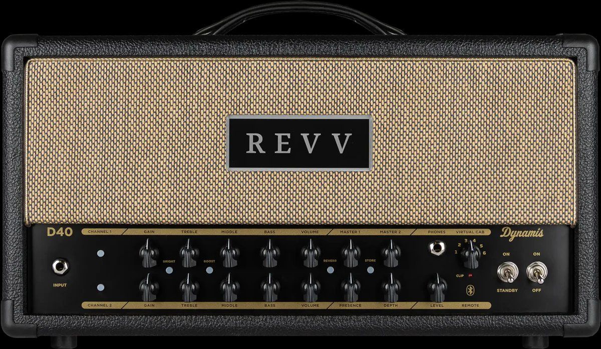 Amplificatori: REVV Dynamis D40 Head Guitar Amp – Usato da Büron venduto da hpmxxx
