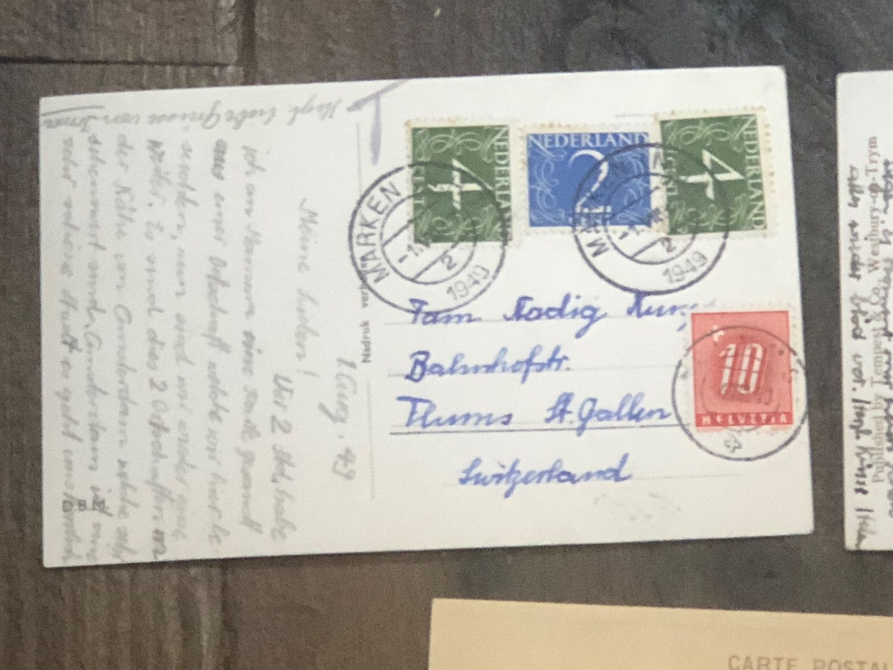 Alle Briefmarken: Madame TUSSAUD + 6 weitere exotische Ansichtskarten – Gebraucht aus Lufingen von Rac0 5