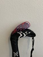 2 Unihockeyschläger (Unihoc und Oxdog) mit Hülle (Oxdog)
