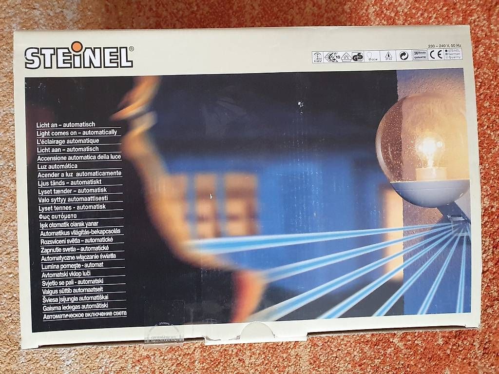 Steinel Lampade: Steiner Sensor-Lampe - neu & originalverpackt Modell L535S – Nuovo e nell'imballaggio originale da Sirnach venduto da GaudiBLC 1