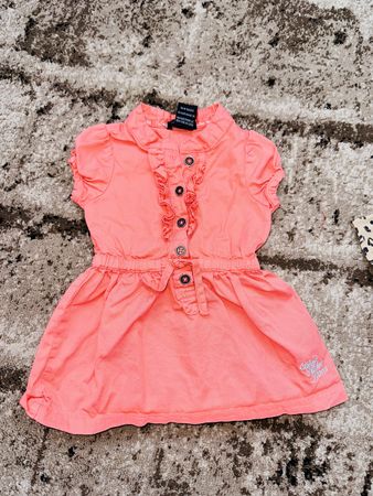 Gr 80 calvin Klein Jeanskleid coral