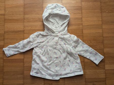 Herzliche Mädchen Hoodie Jacke , Grösse 74, Top Zustand! 🍁❄