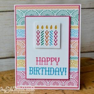 Stampin' up! Carta: Stampin up Designerpapier "Festlicher Geburtstag" – Nuovo (secondo la descrizione) da Frauenkappelen venduto da evangelina78 4